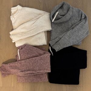 Set/4 The Group Babaton Sweaters